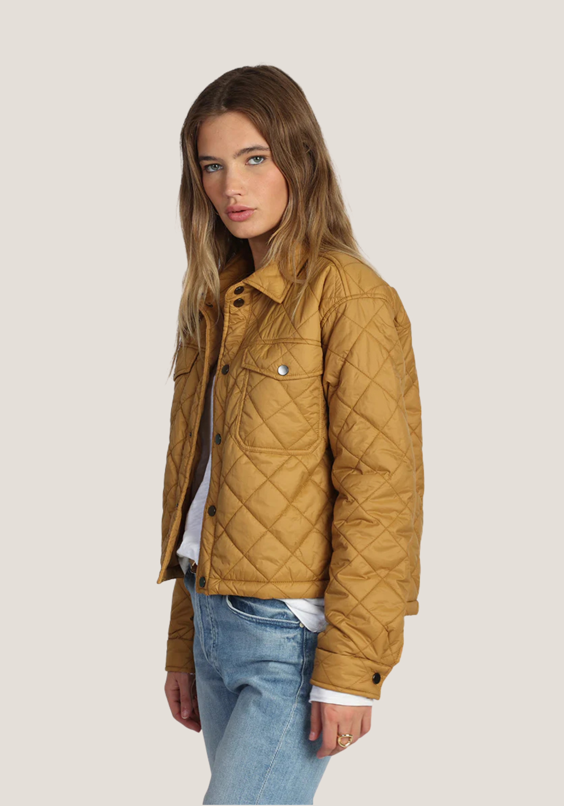 Quilted Nylon Jacket