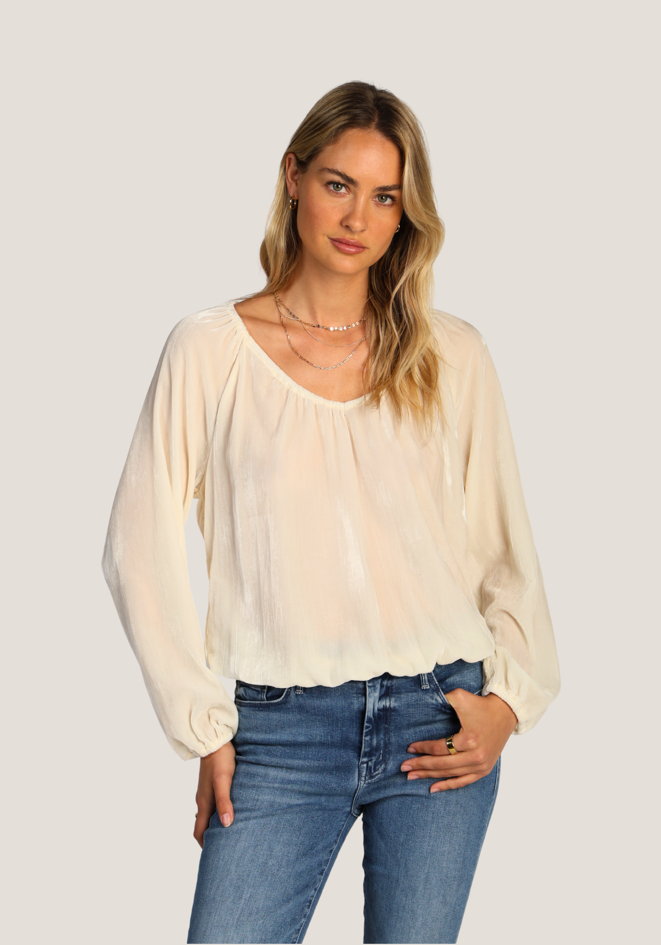 Velvet Roxy Blouse