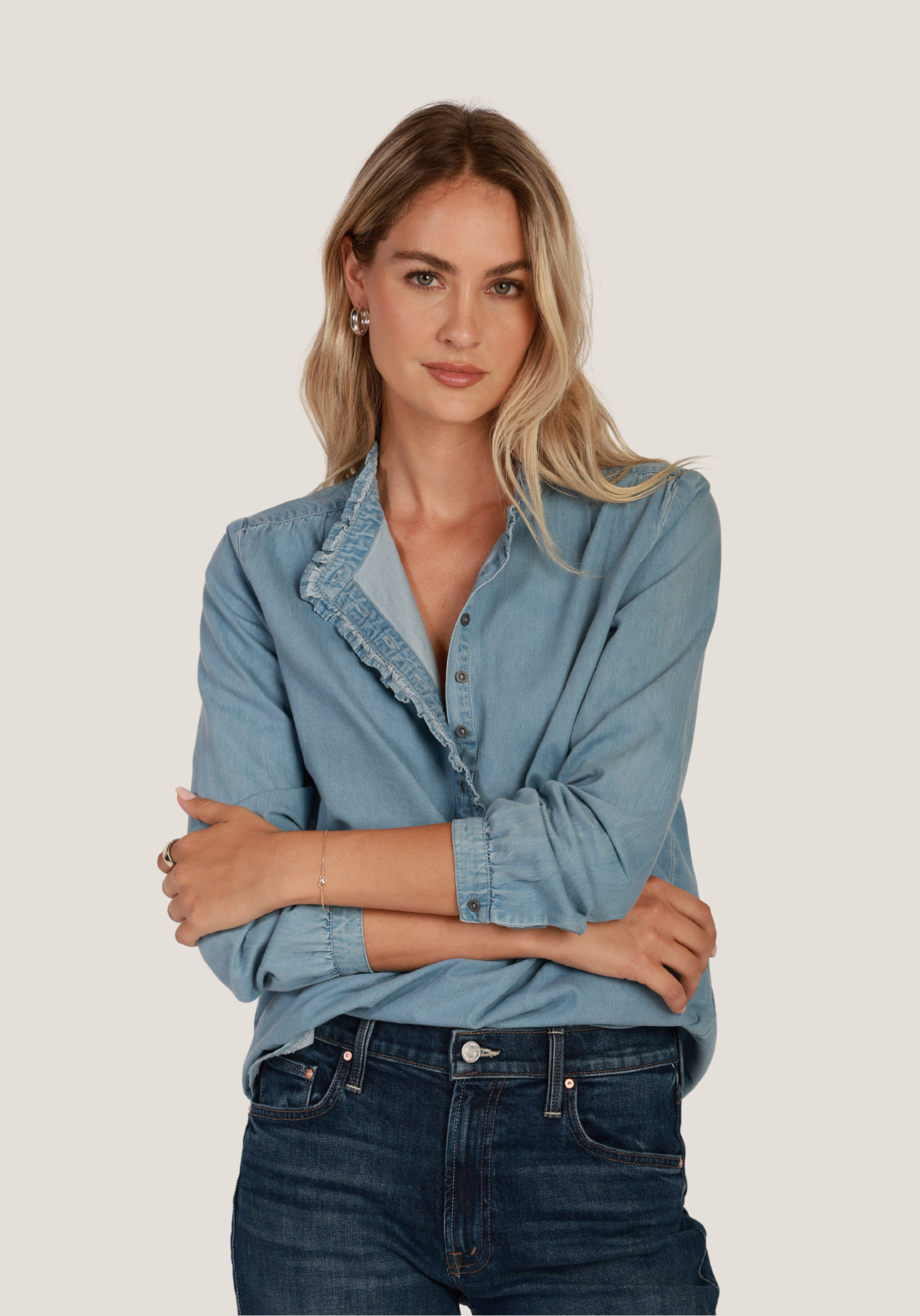 Ruffle-Up Blouse