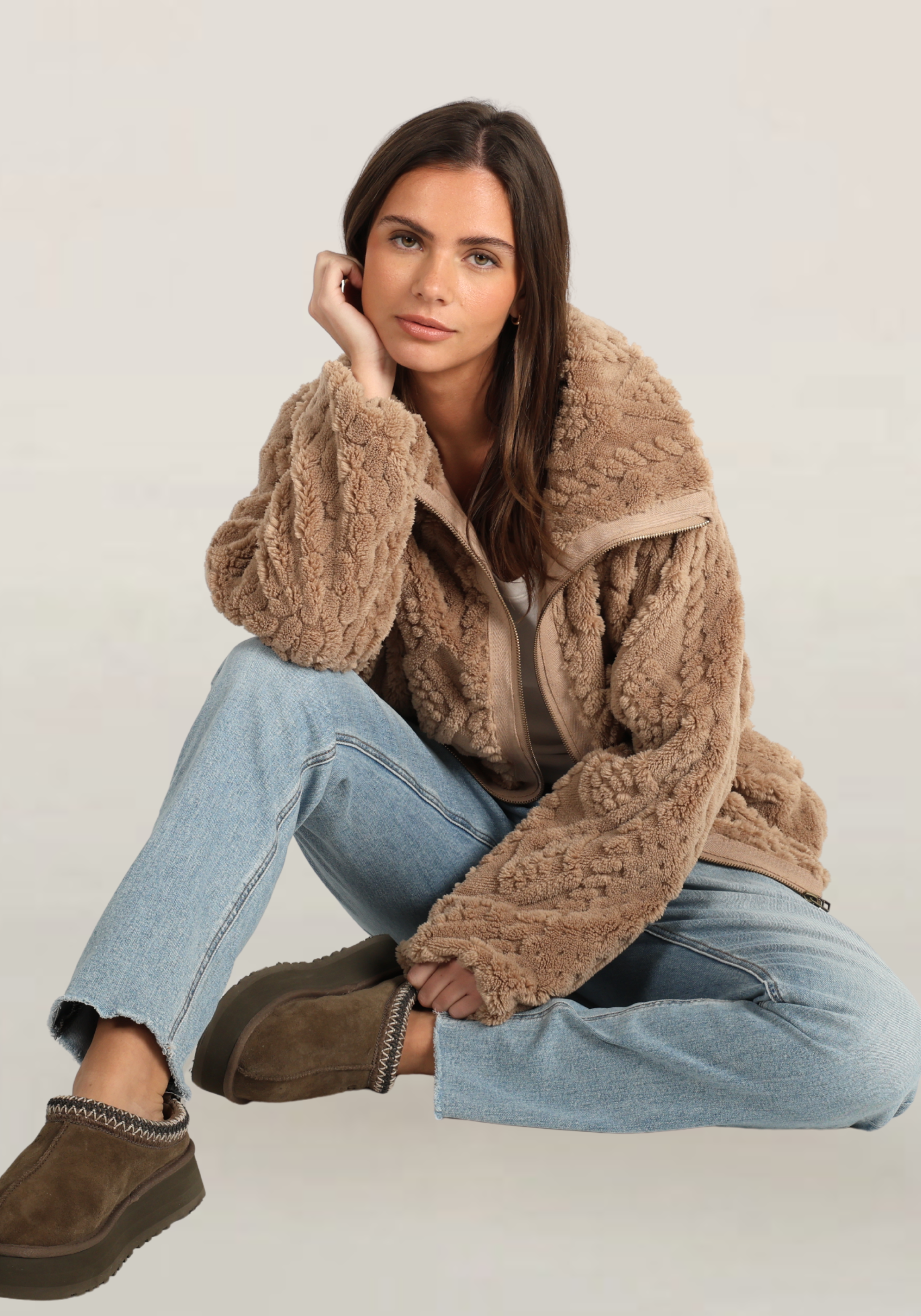 So Cozy Cable Jacket