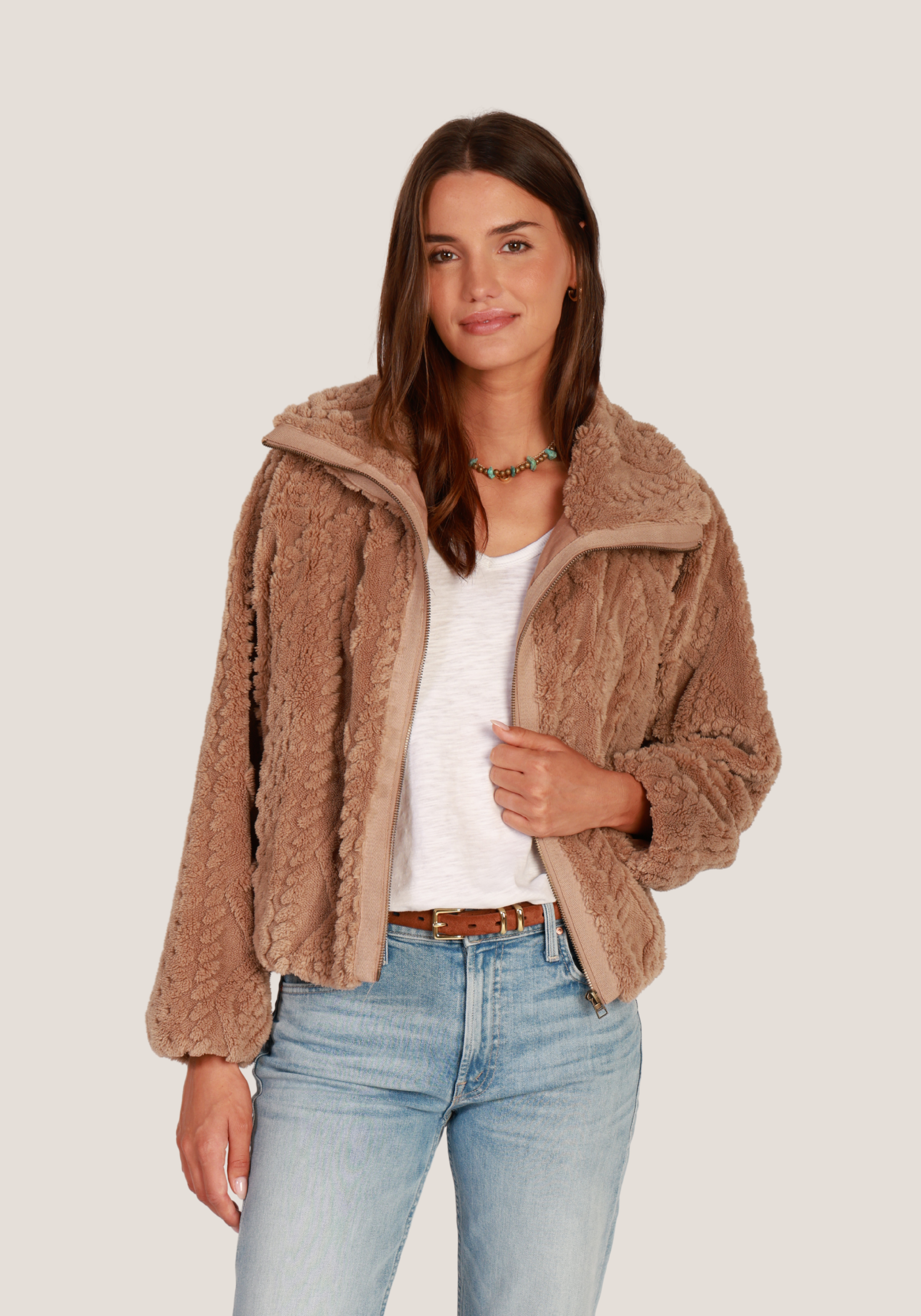 So Cozy Cable Jacket