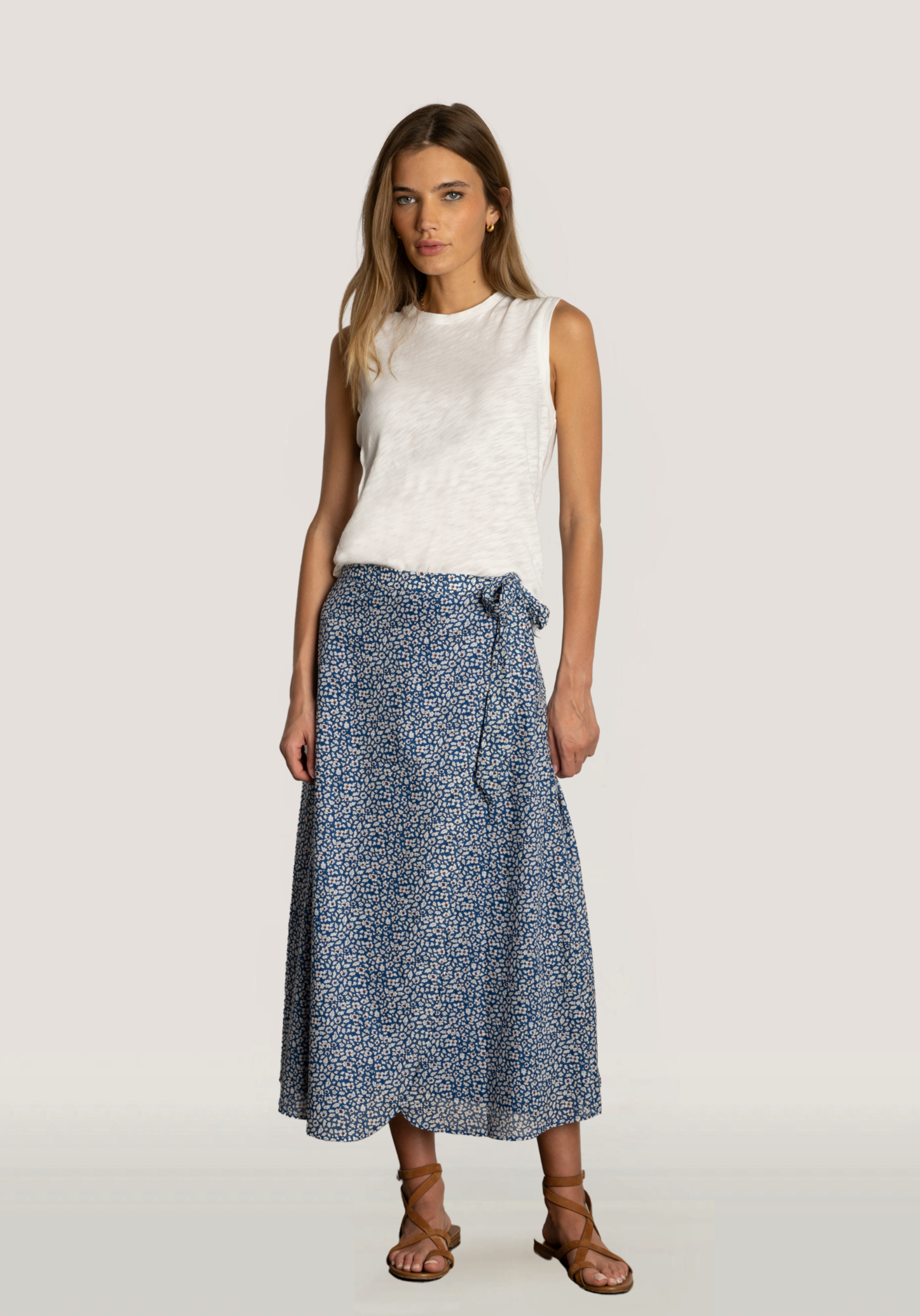 Side-Tie Skirt