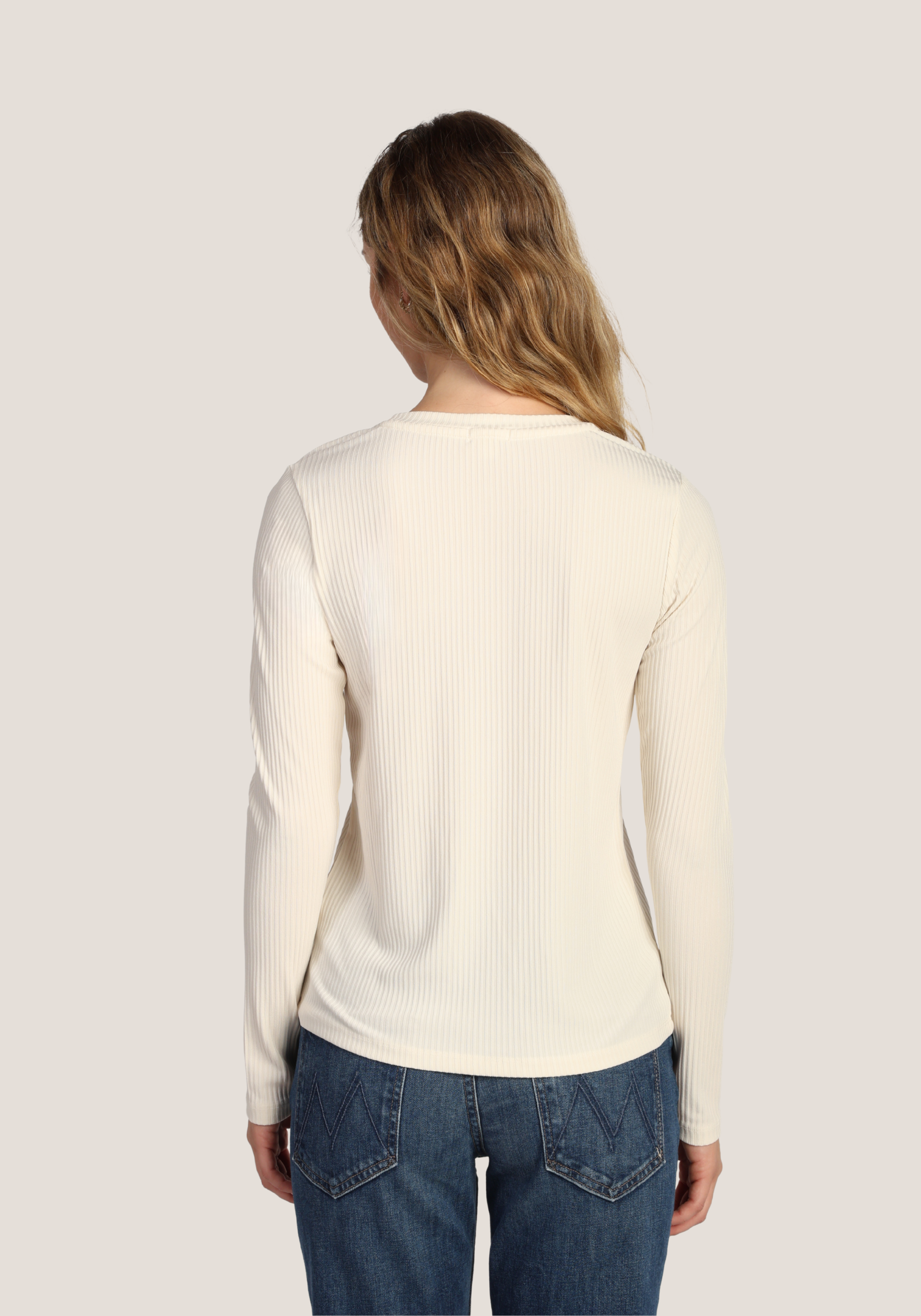 Silky Rib Modern Tee