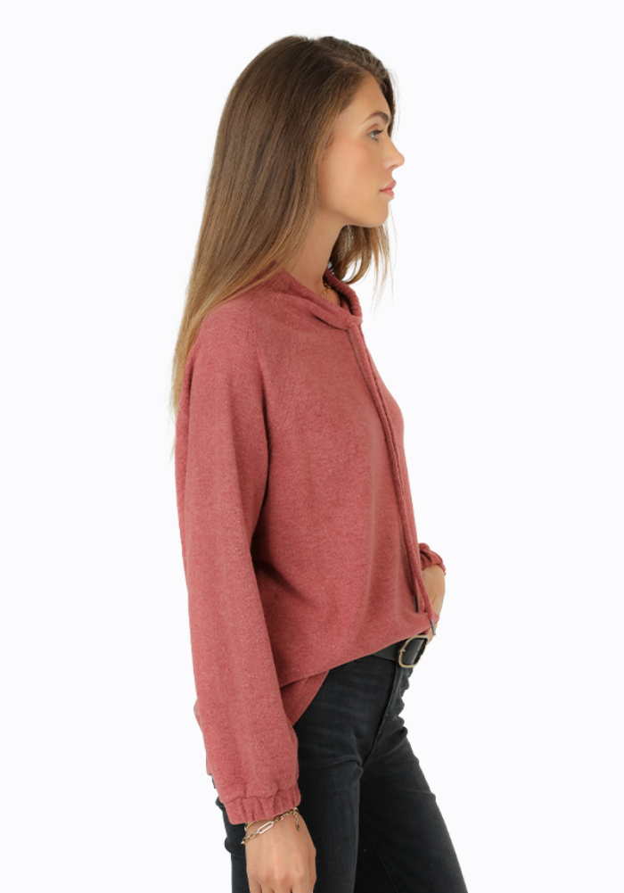 Sweater Fleece Raglan Pullover