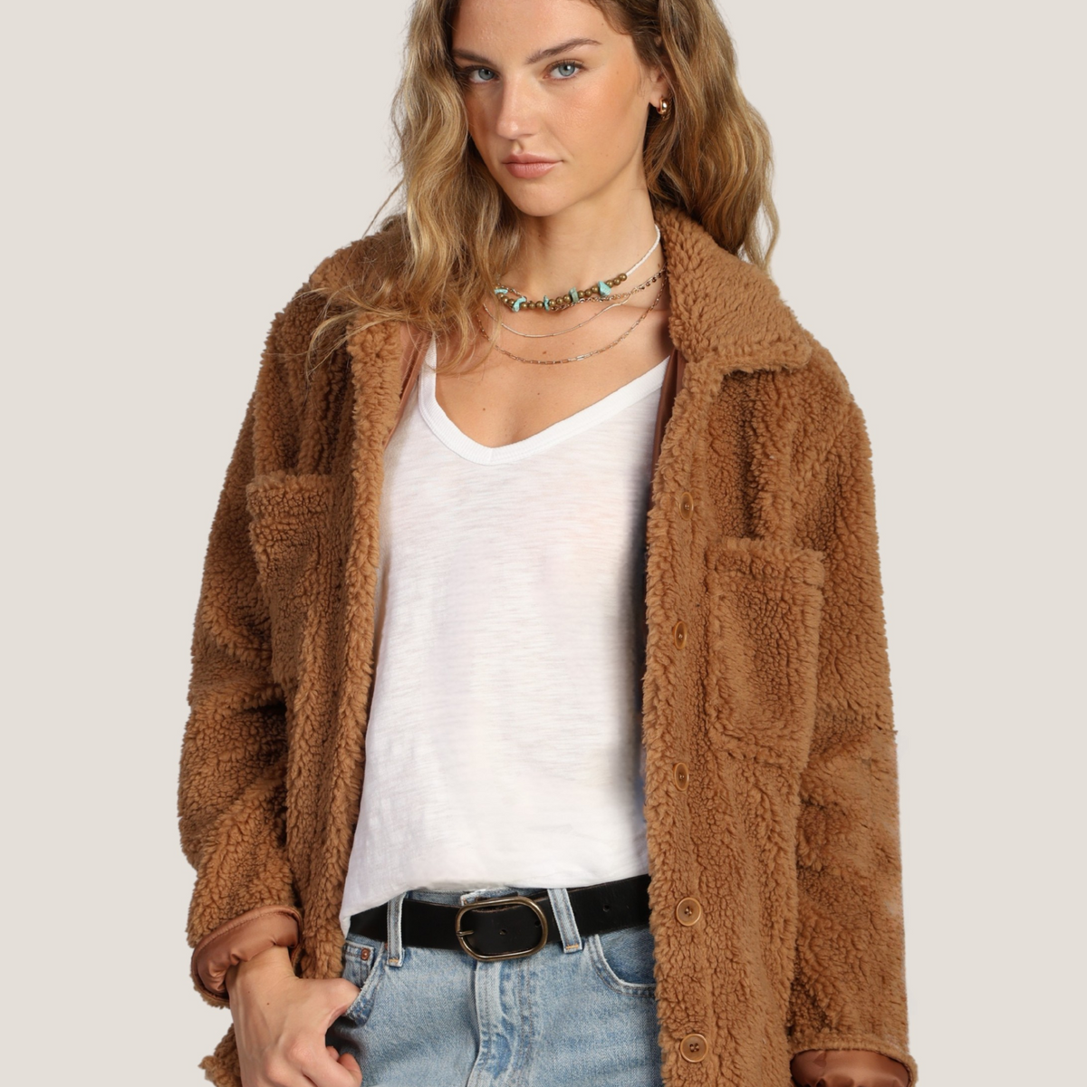 Teddy Shirt-Jacket