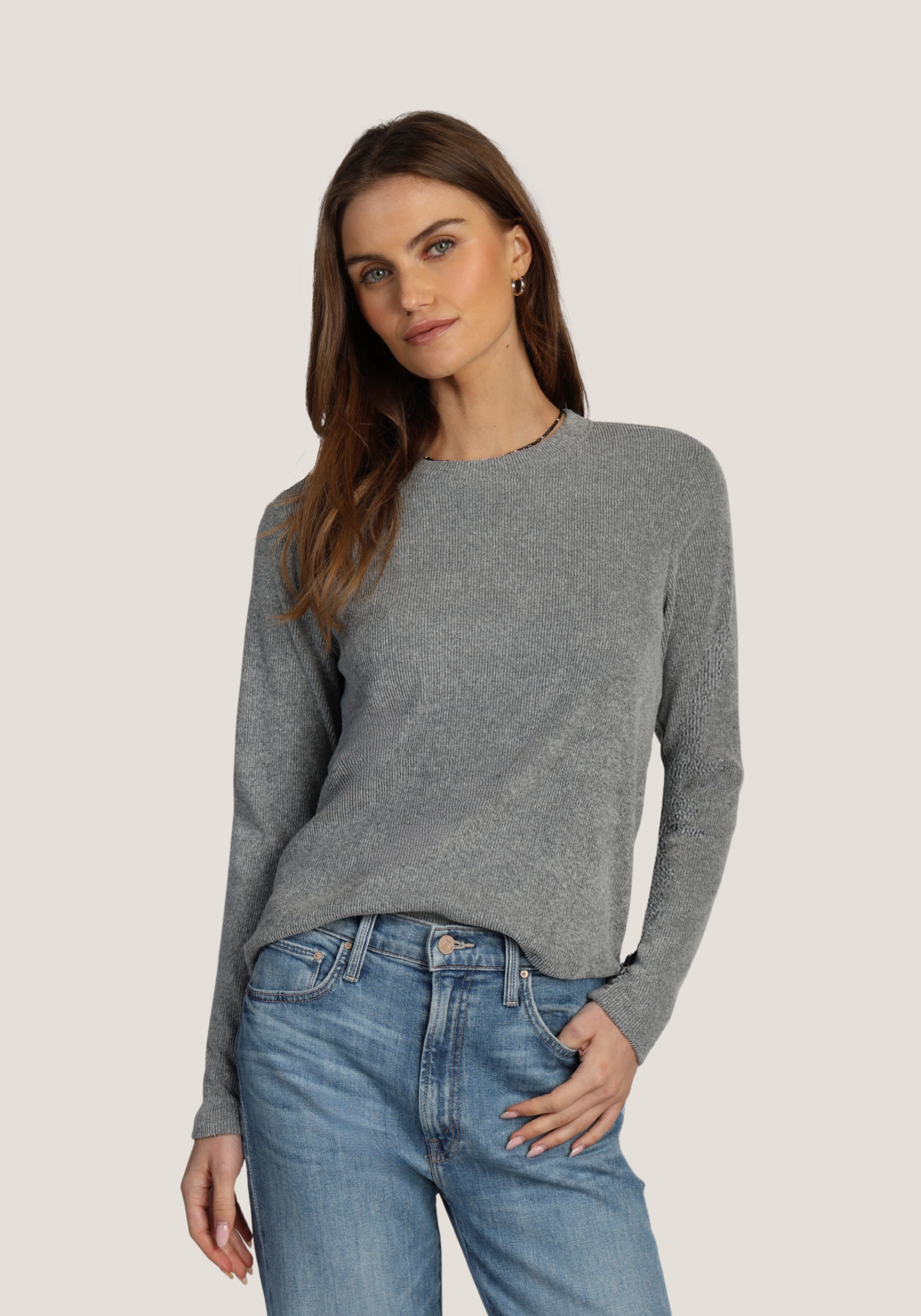 Cozy Rib Crewneck