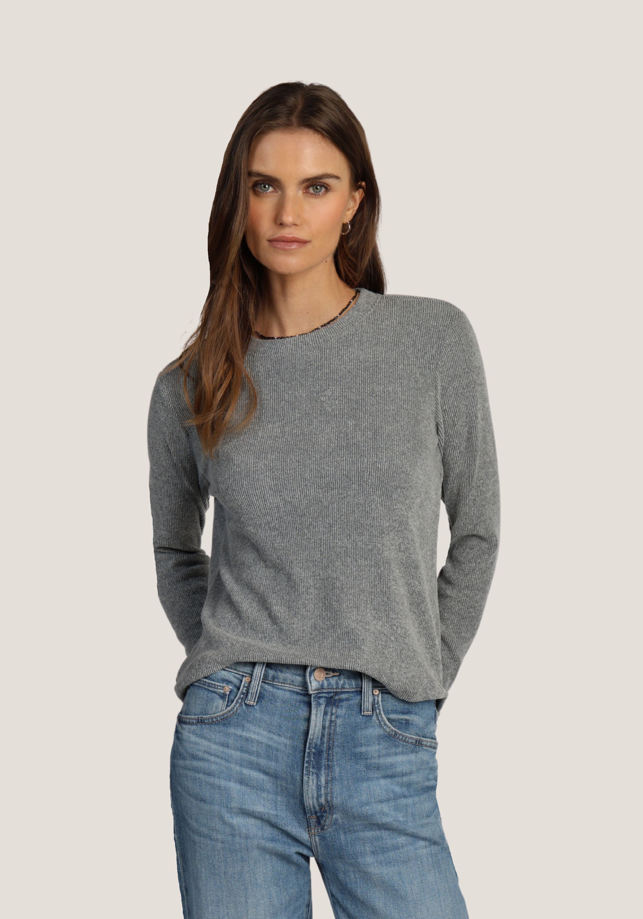 Cozy Rib Crewneck