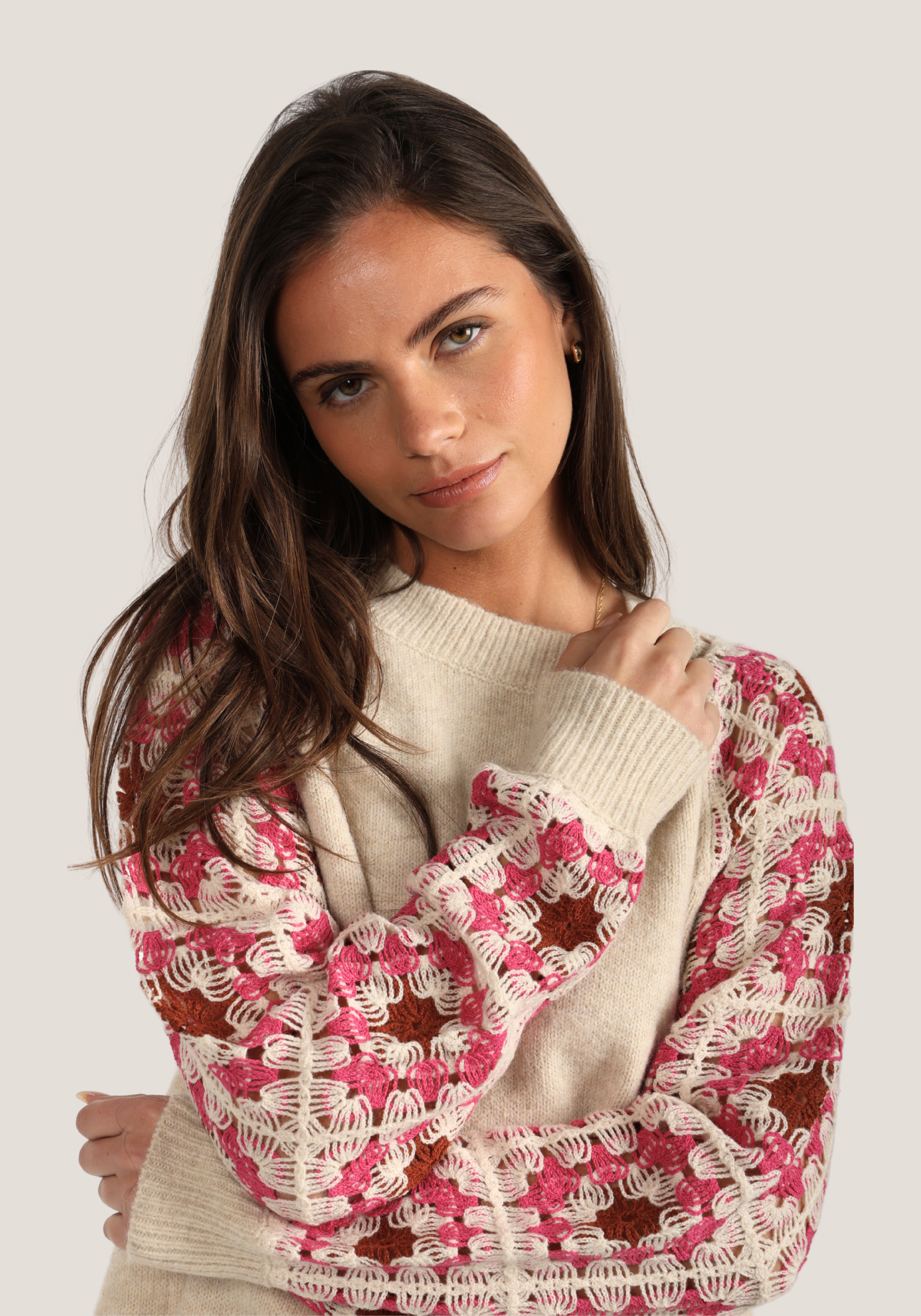 Amelia Crochet Sweater