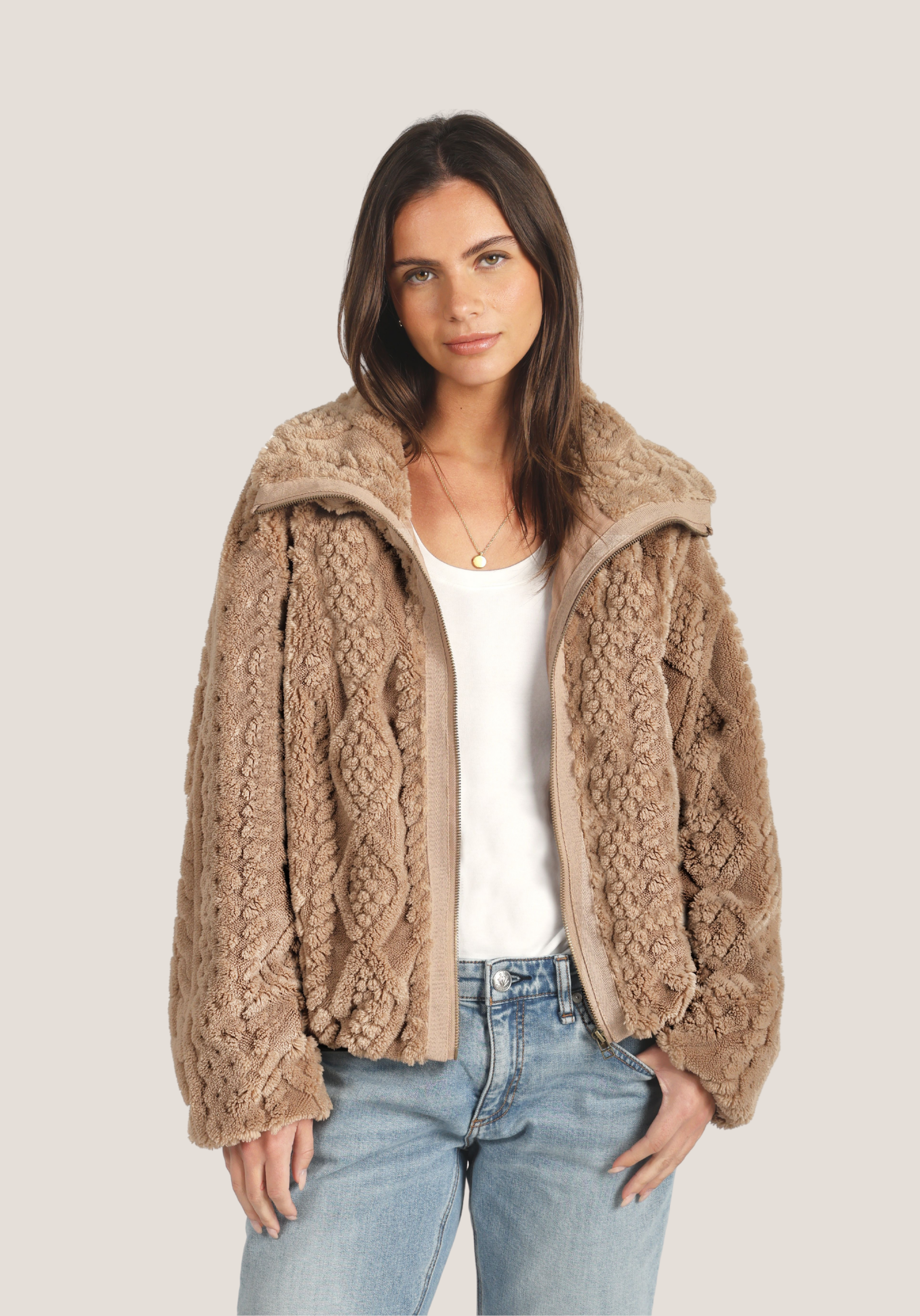 So Cozy Cable Jacket