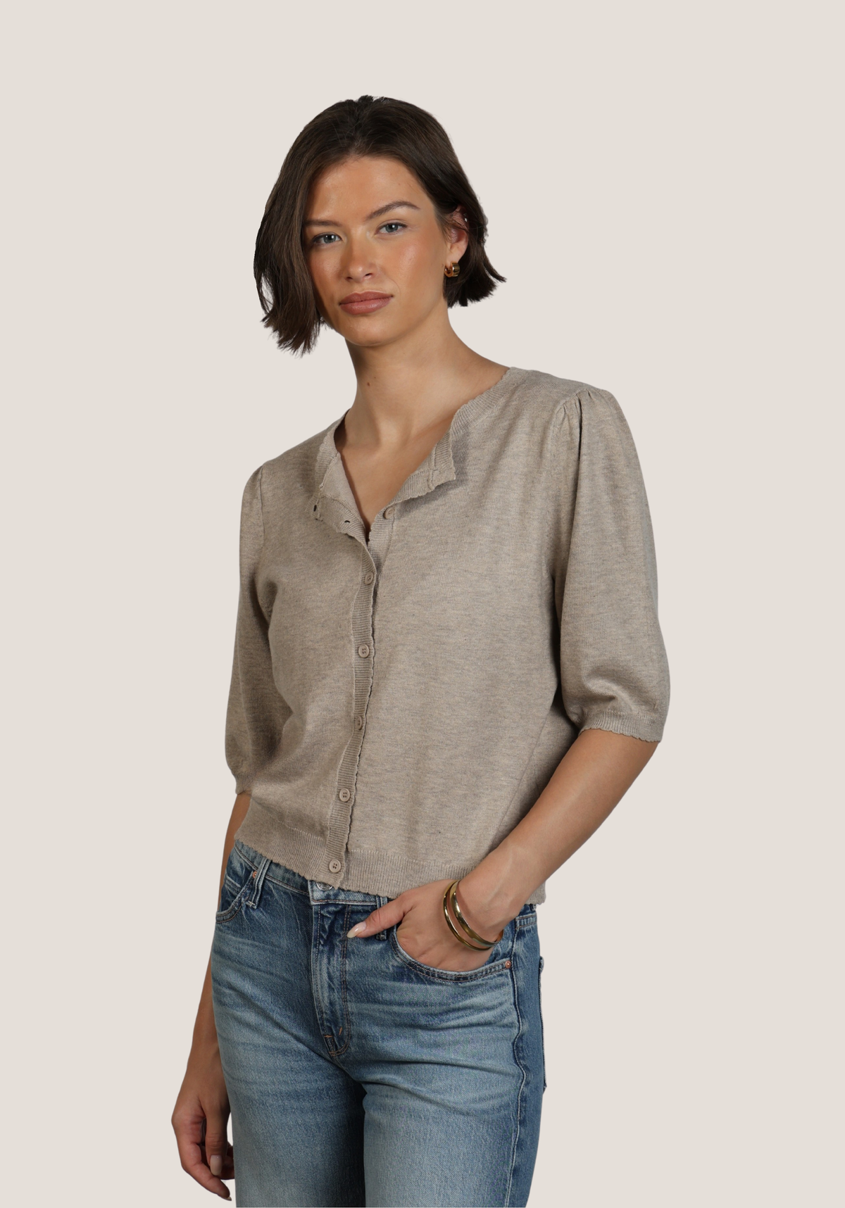 Blair Crewneck Cardigan
