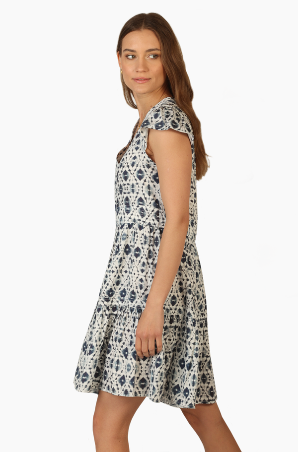 Riley Dress with Stitch Details